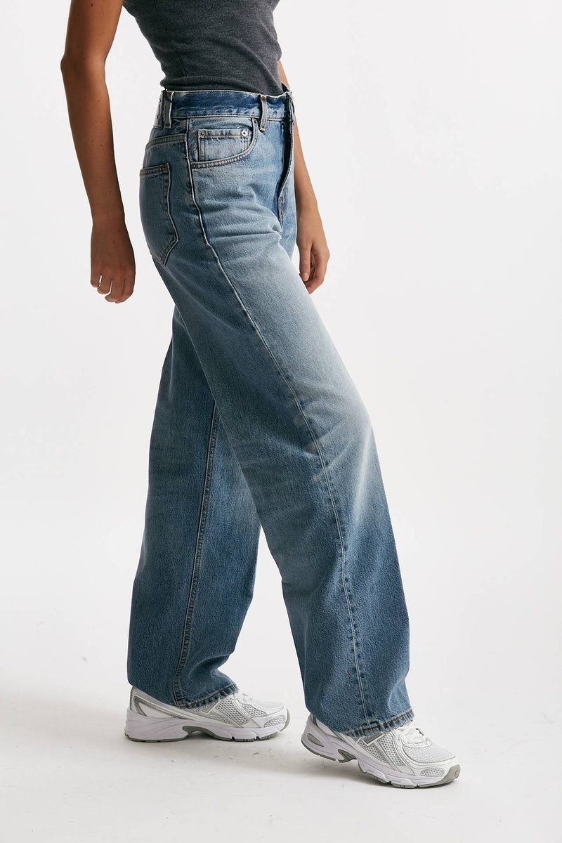 jeans boyfit bonnie lavaggio medio chiaro women Haikure - 3