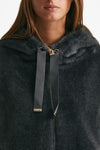 giubbino in eco-pelliccia grigio antracite women Herno - 5