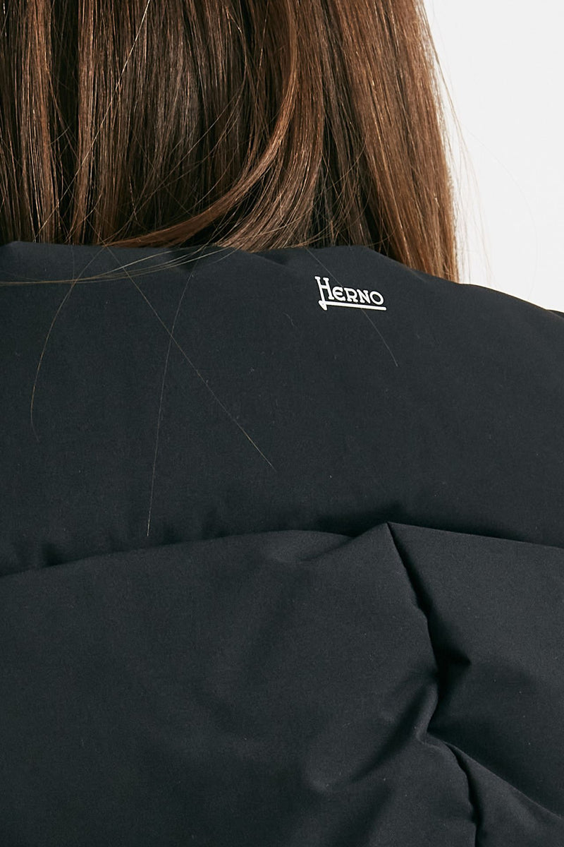 giubbino laminar corto nero in gore-tex windstopper women Herno - 5