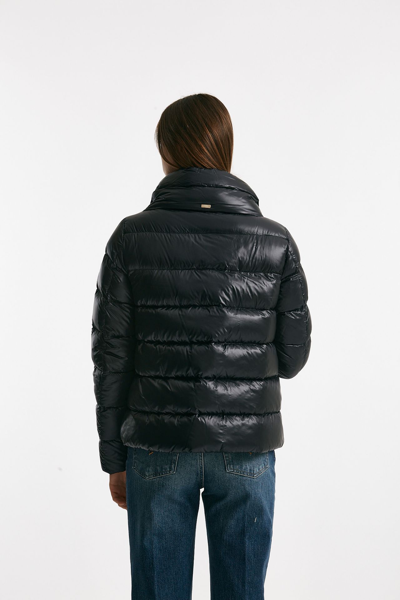 piumino corto in nylon ultralight nero women Herno - 4