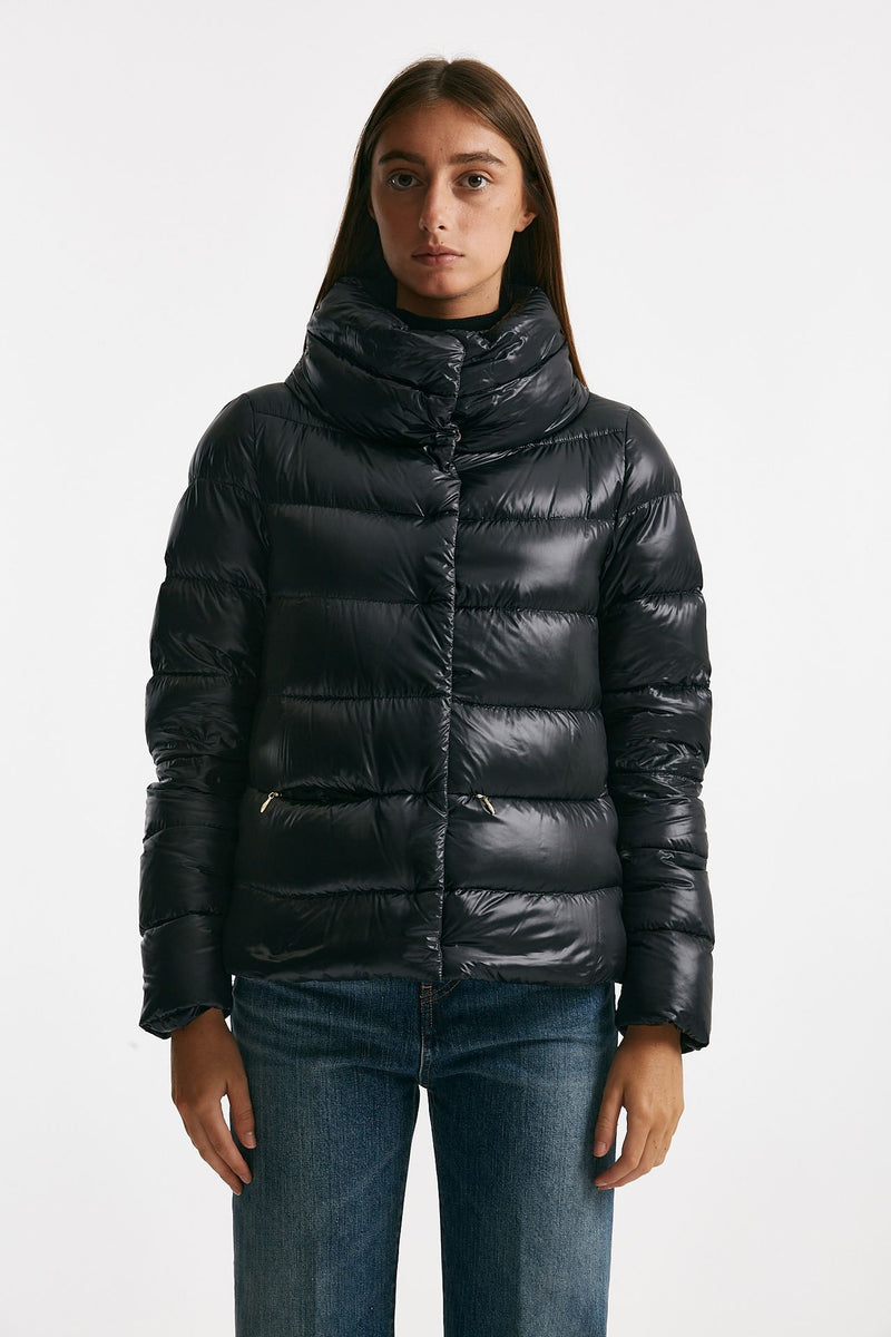 piumino corto in nylon ultralight nero women Herno - 5