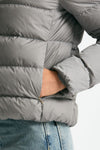 Piumino corto grigio chiaro women Herno - 6