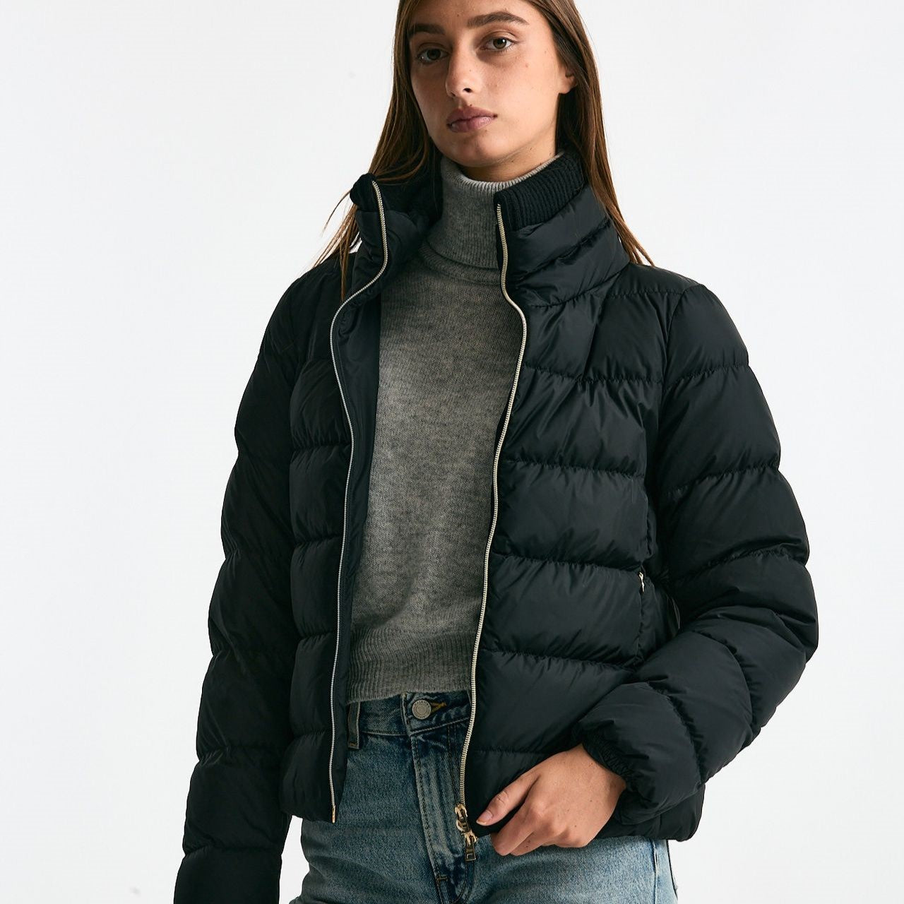 Piumino corto nero women Herno - 9