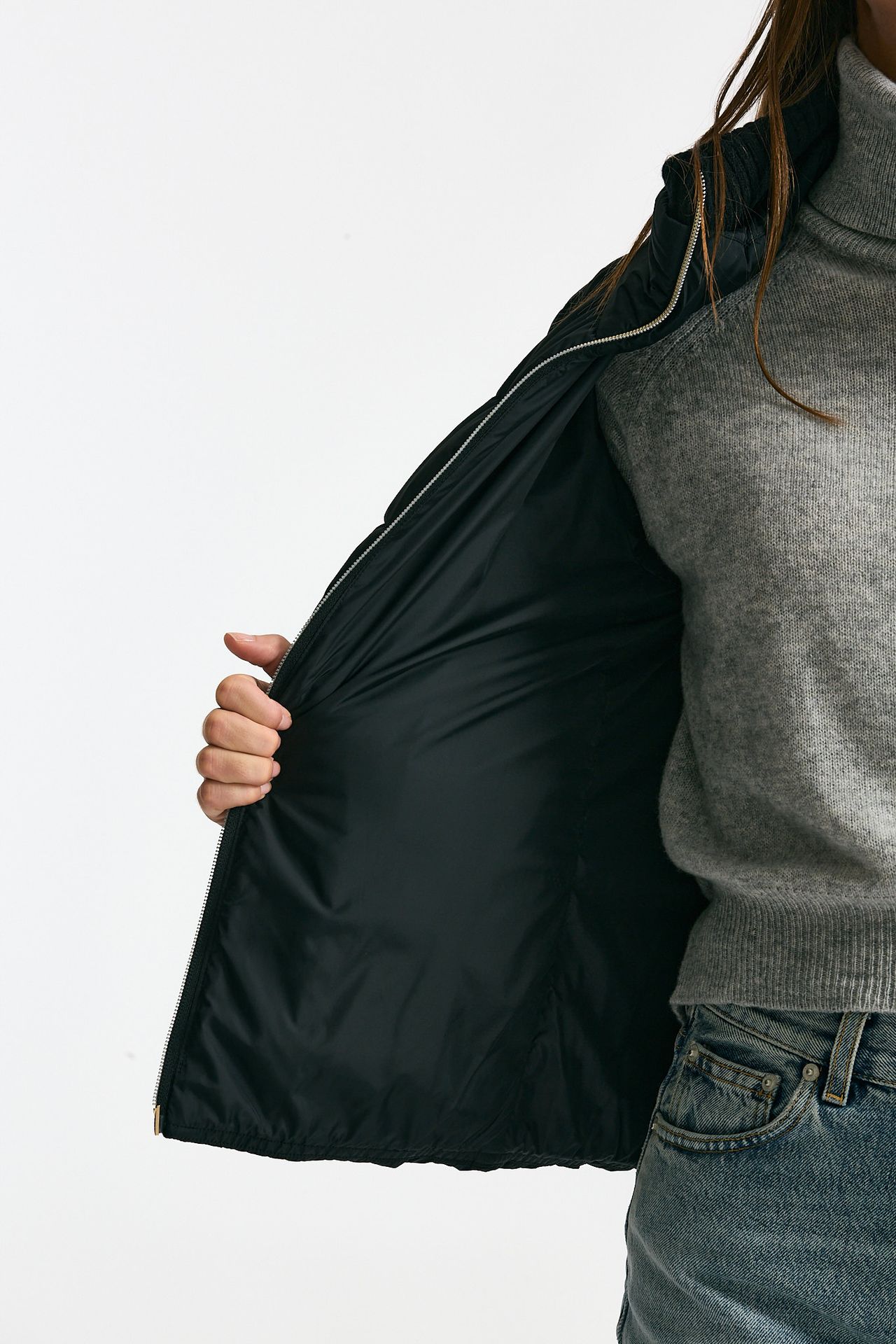 Piumino corto nero women Herno - 7