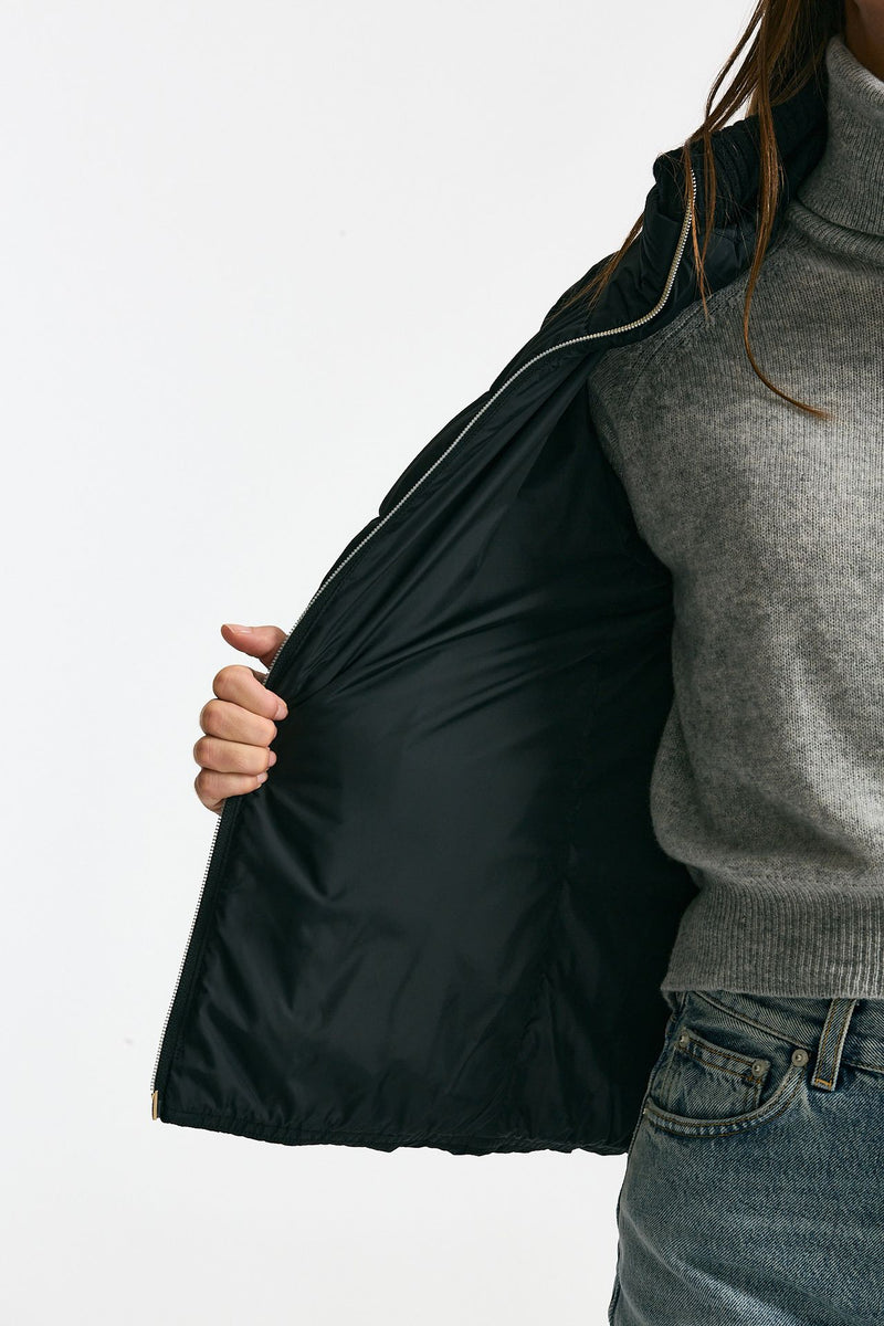 Piumino corto nero women Herno - 7