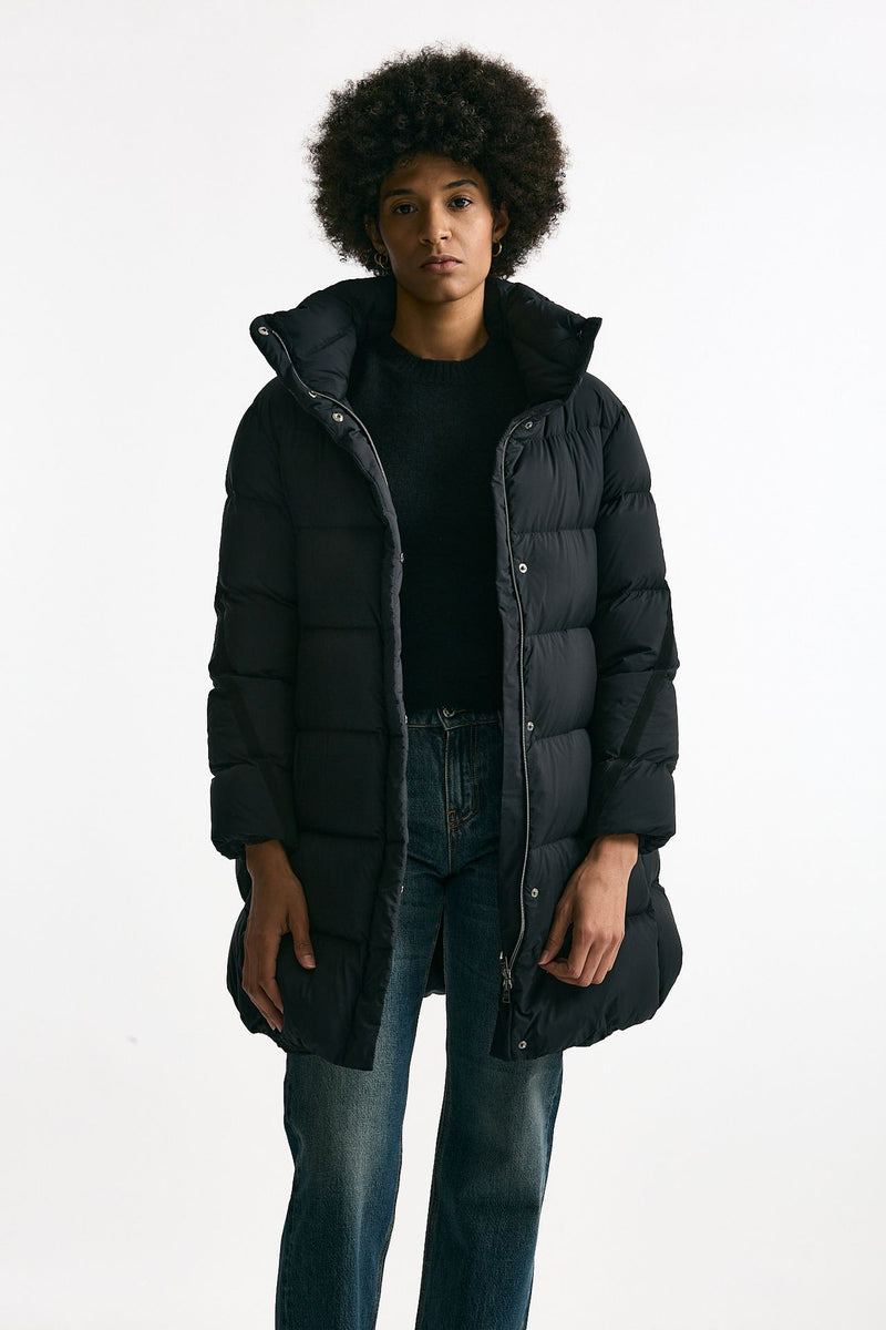 Piumino midi nero women Herno - 1