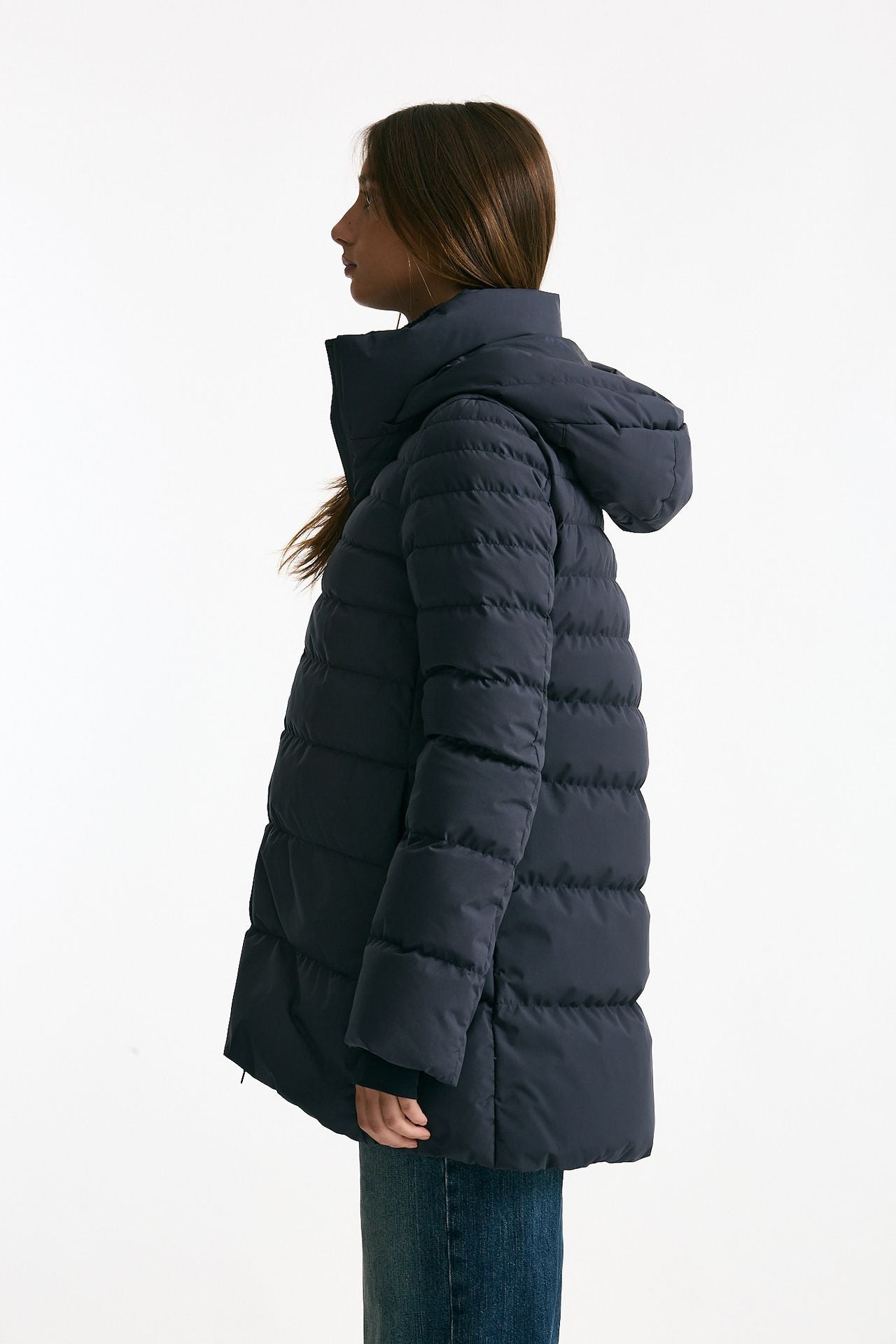 Piumino midi imbottito blu women Herno - 1