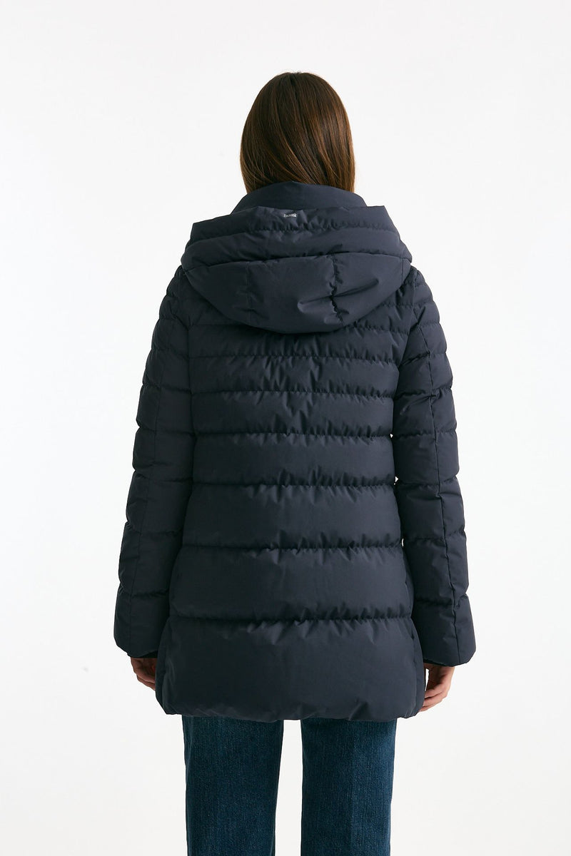 Piumino midi imbottito blu women Herno - 3
