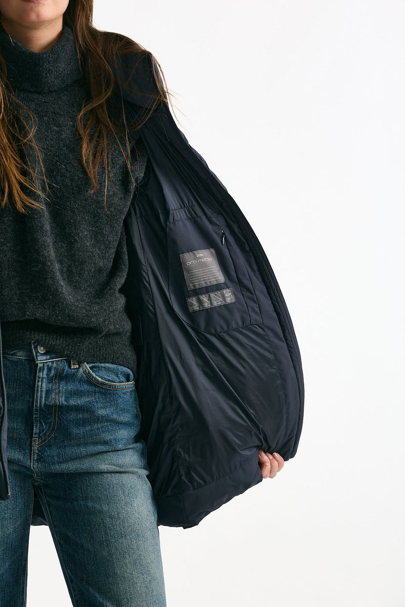 Piumino midi imbottito blu women Herno - 6