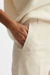 Pantalone ampio ELYS panna women Incotex - 5