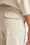 Pantalone ampio ELYS panna women Incotex - 6