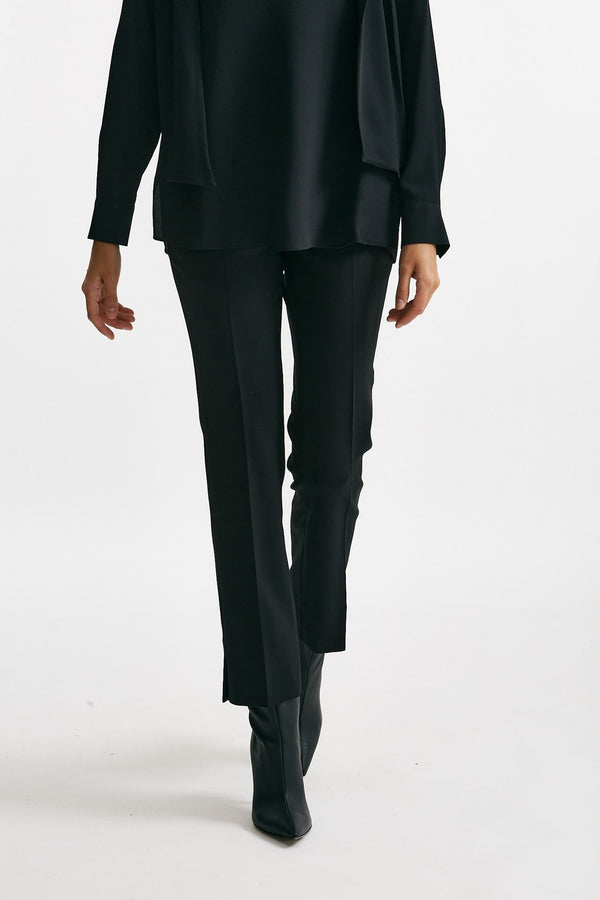 Pantalone slim KIMAMA nero women Incotex