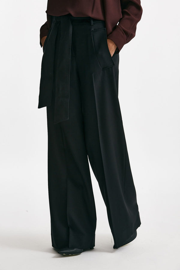 Pantalone palazzo DAYSI nero women Incotex