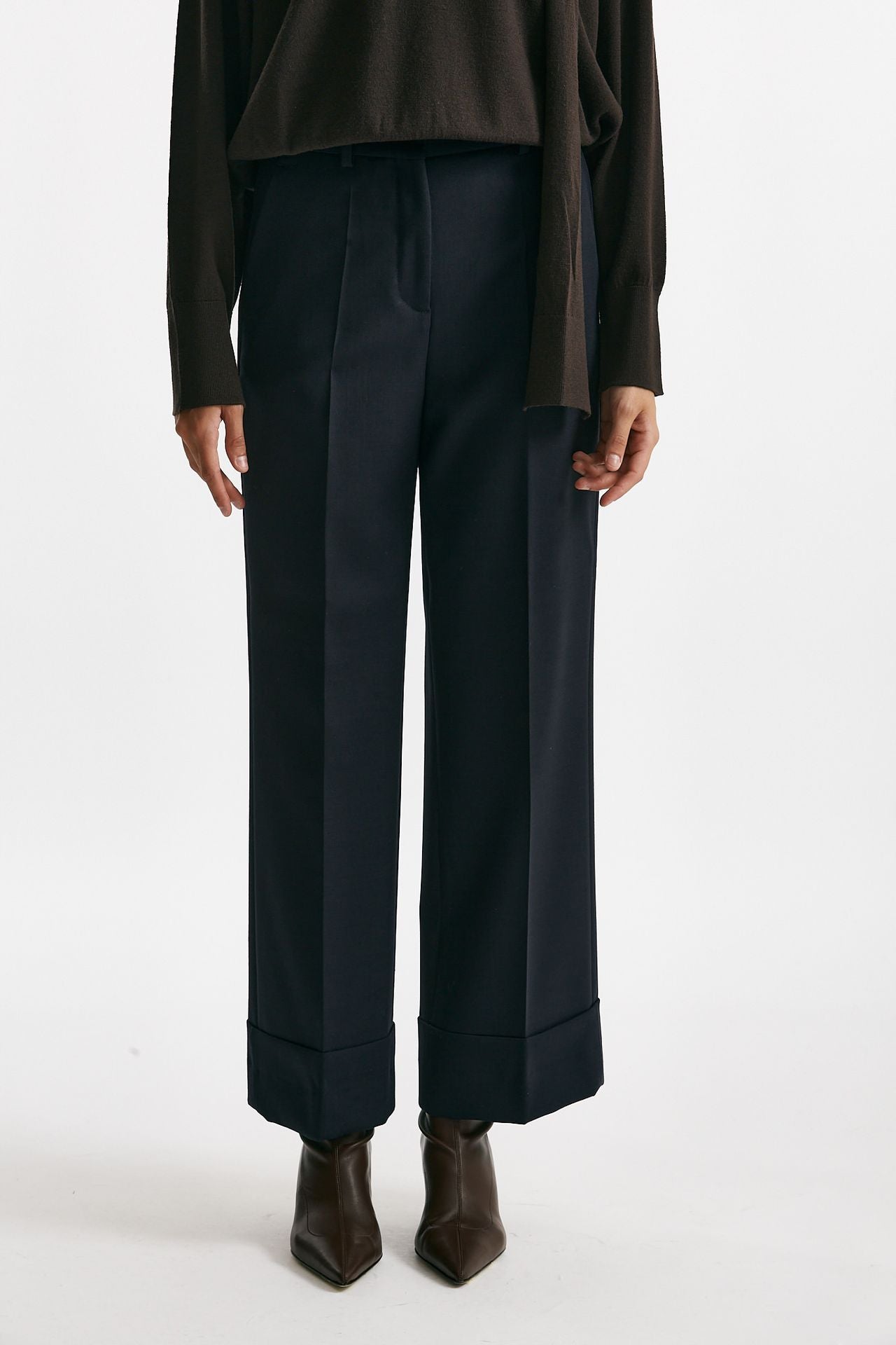 Pantalone ampio ARLYS blu women Incotex - 2
