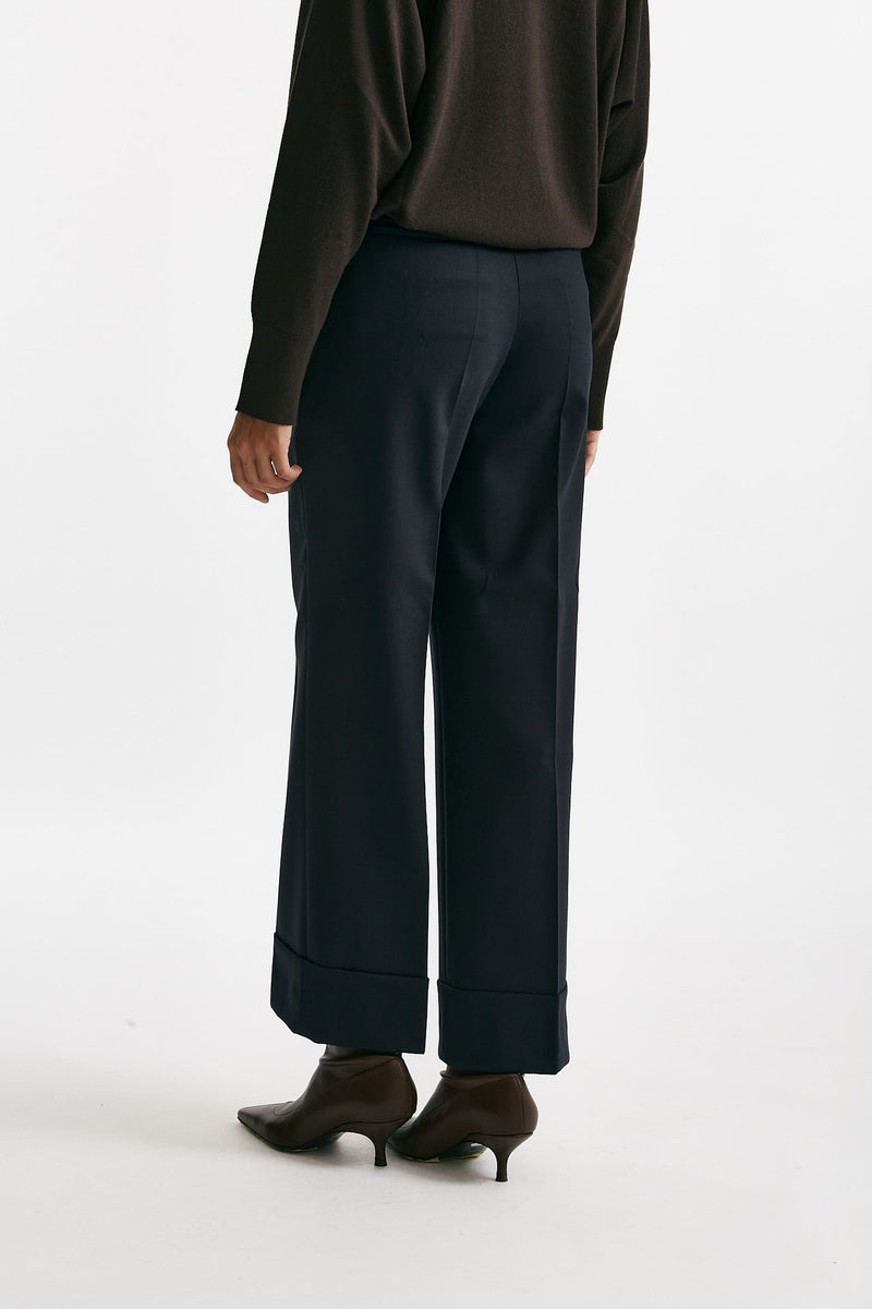 Pantalone ampio ARLYS blu women Incotex - 3