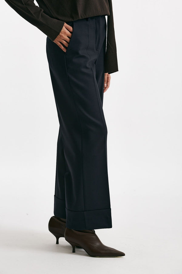 Pantalone ampio ARLYS blu women Incotex