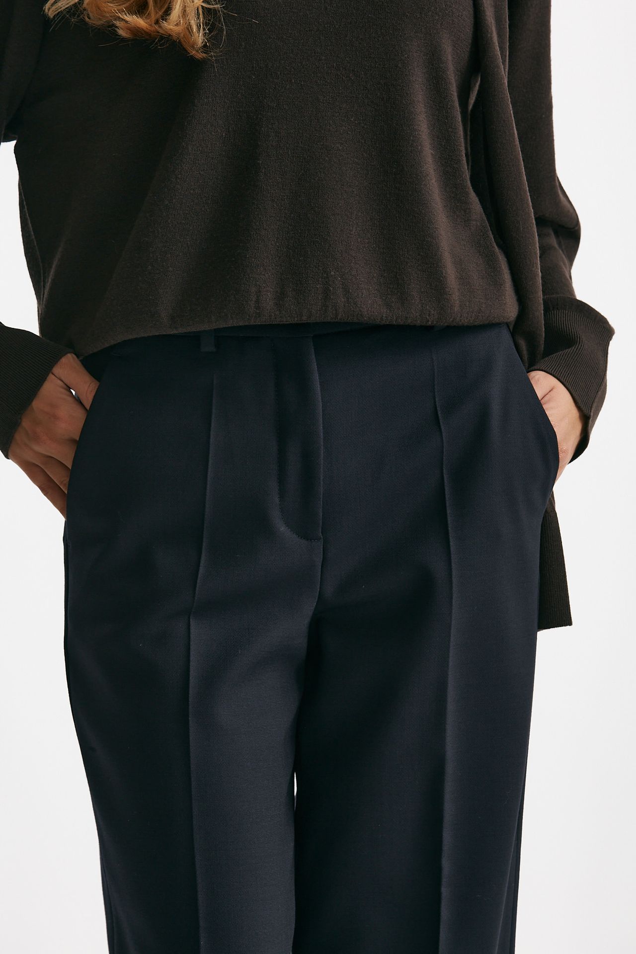 Pantalone ampio ARLYS blu women Incotex - 4
