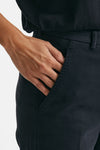 Pantalone slim in cotone LEYRE blu women Incotex - 5