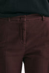 Pantalone slim LEYRE bordeaux women Incotex - 5
