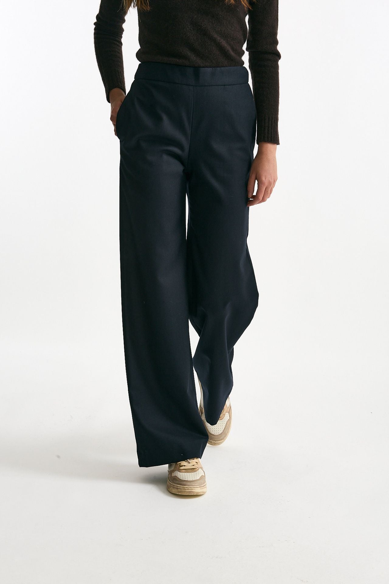 Pantalone ampio IVY blu women Incotex - 2