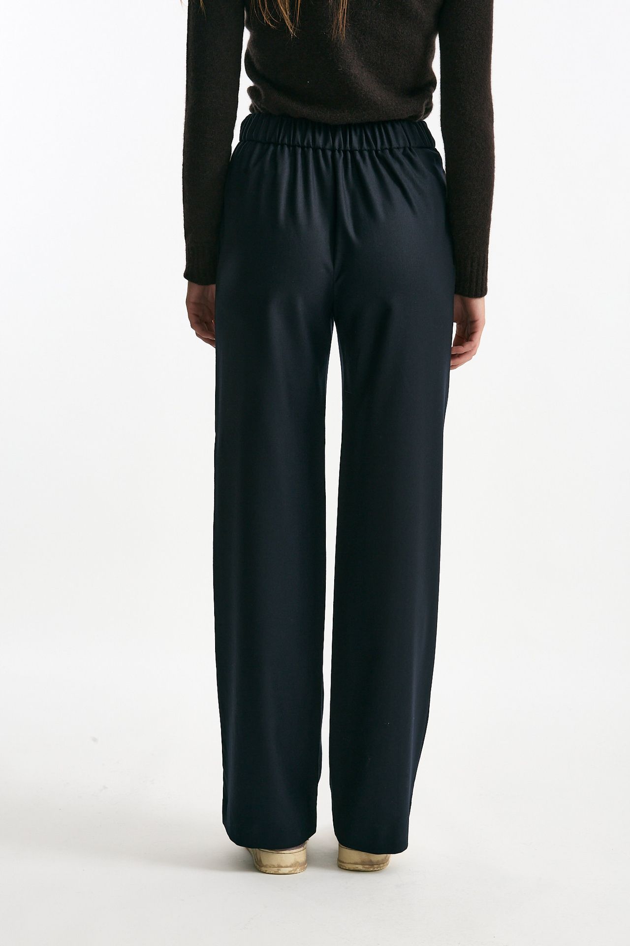 Pantalone ampio IVY blu women Incotex - 4