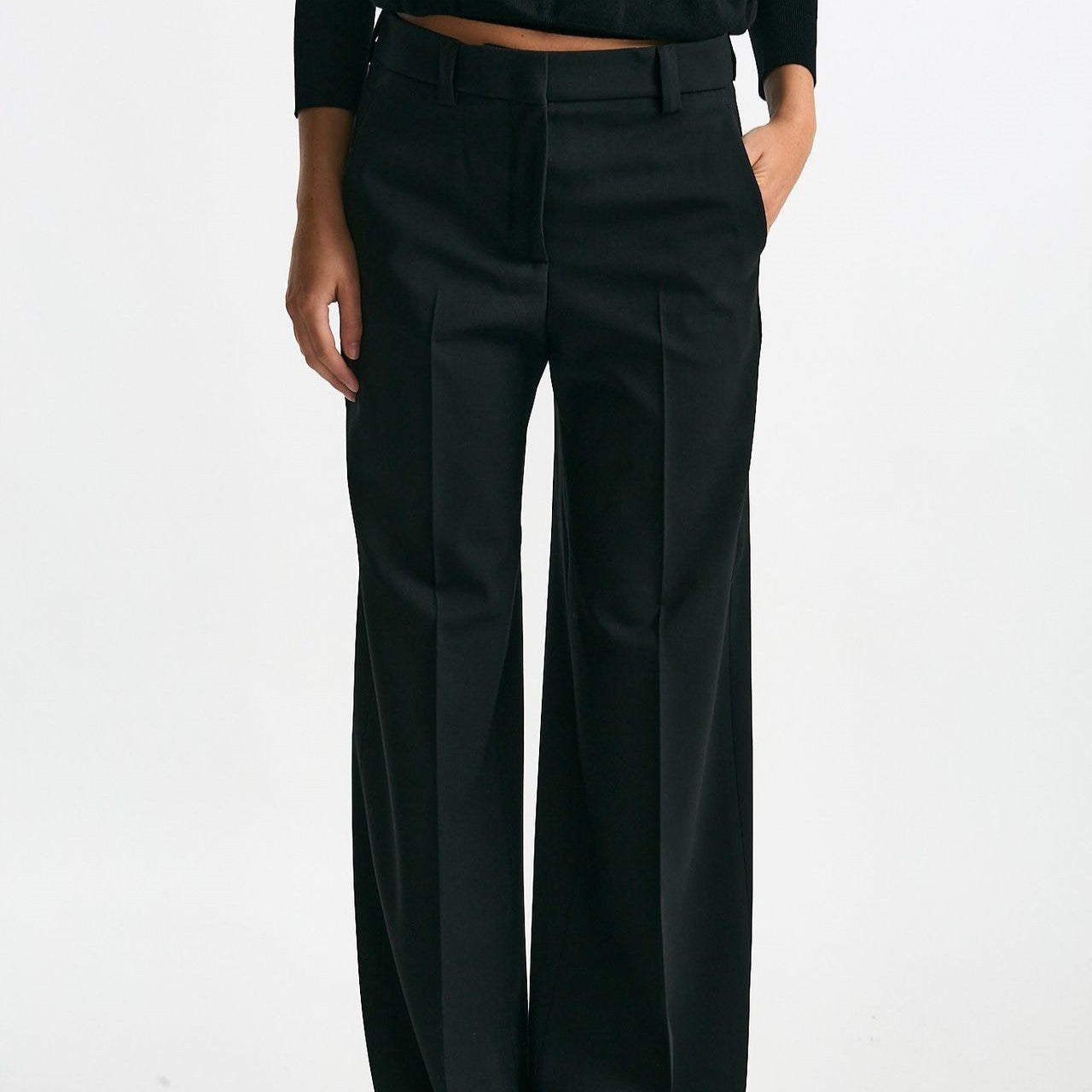 Pantalone ampio NEERA nero women Incotex - 6