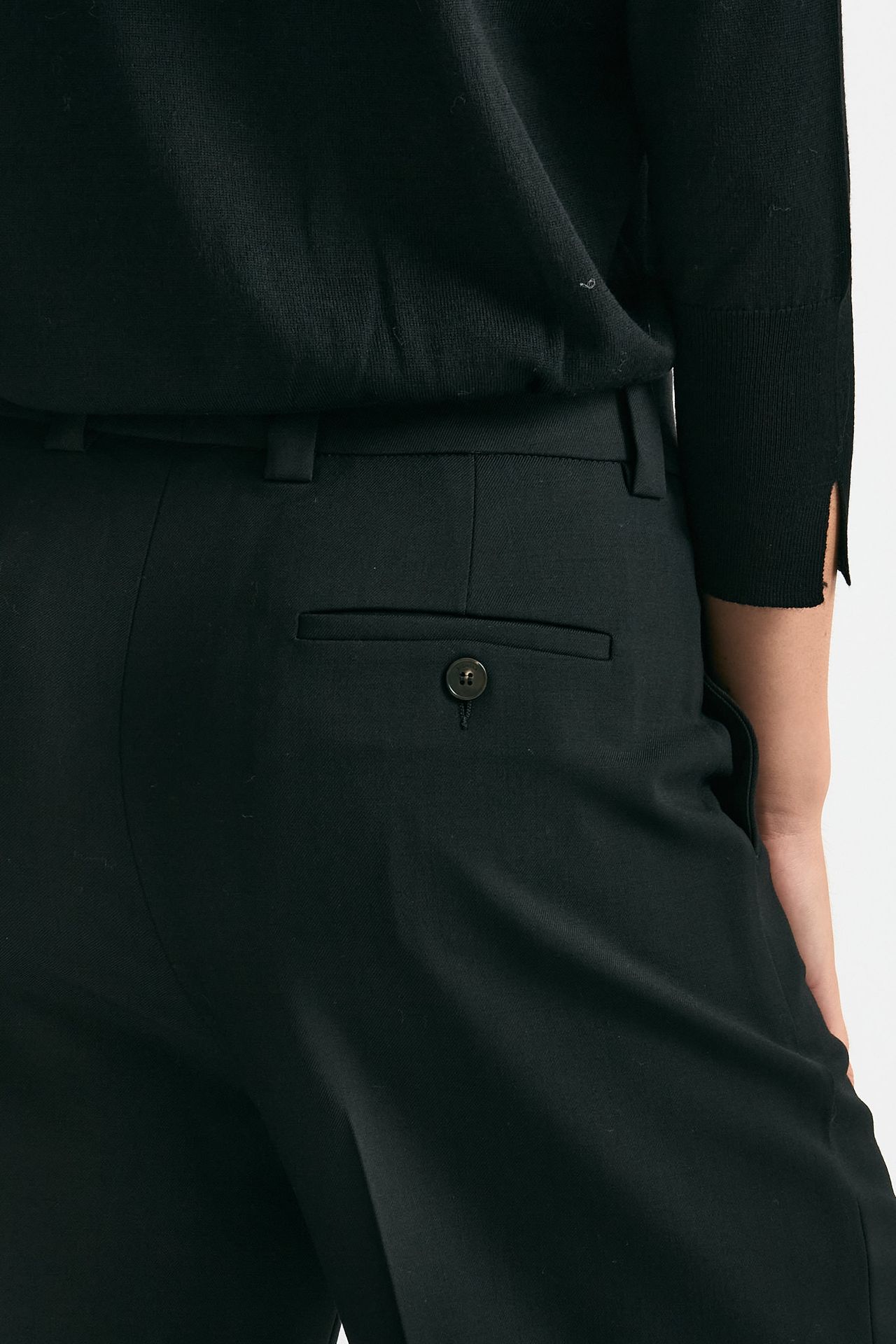 Pantalone ampio NEERA nero women Incotex - 5