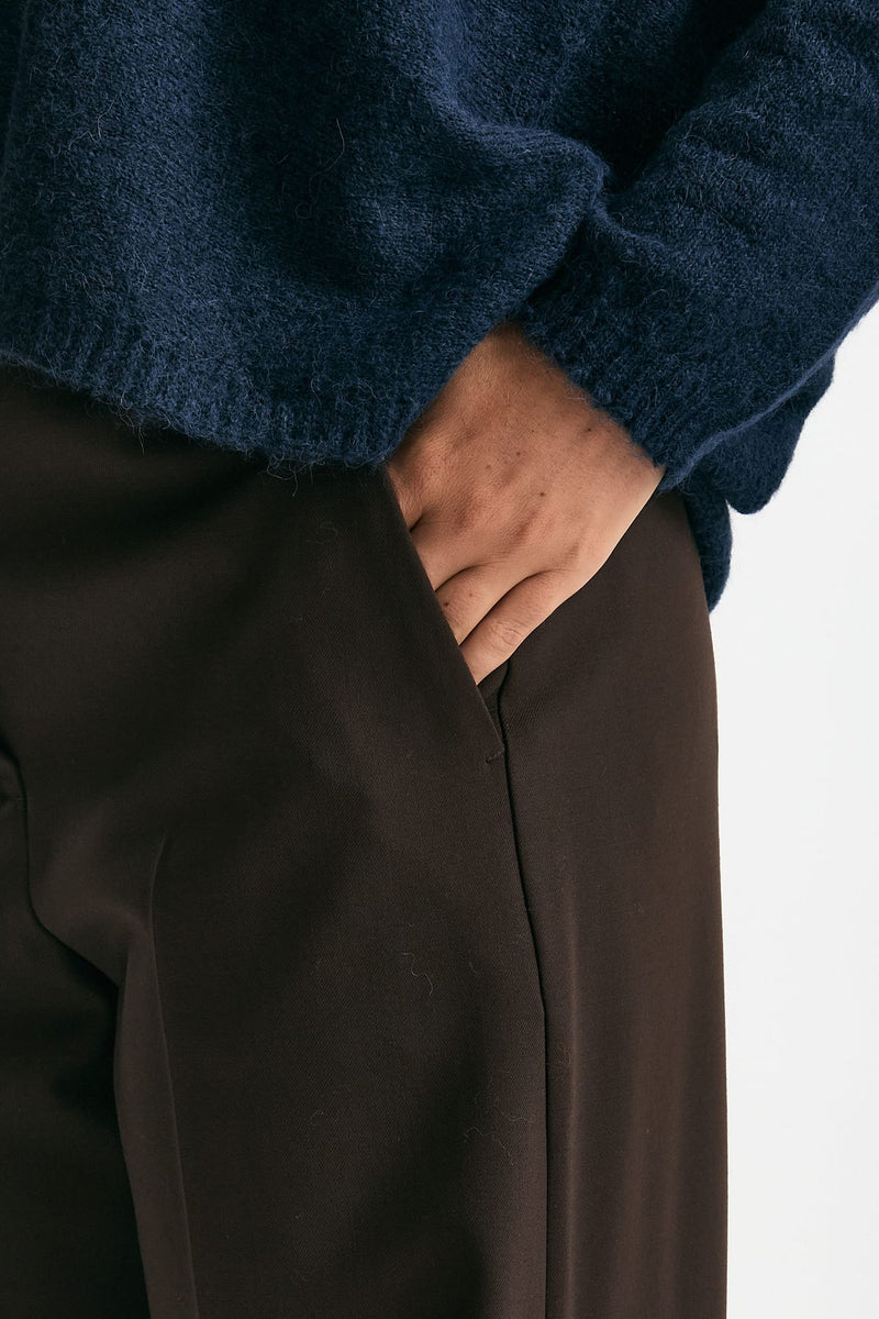 Pantalone ampio NEERA testa di moro women Incotex - 3