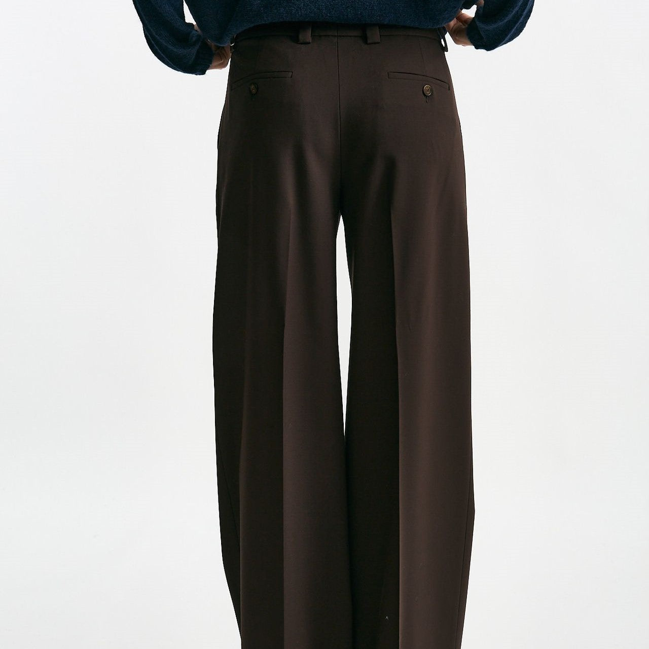 Pantalone ampio NEERA testa di moro women Incotex - 4