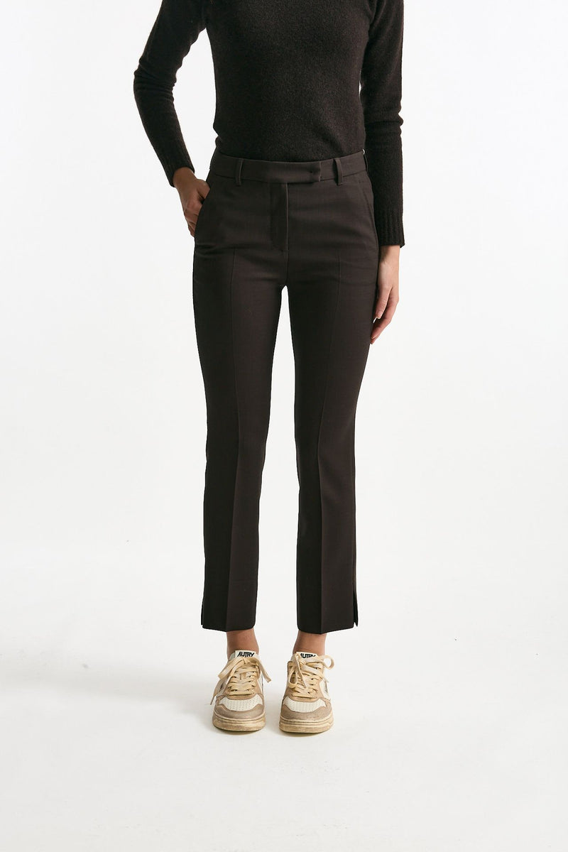 Pantalone KIMAMA slim testa di moro women Incotex - 2