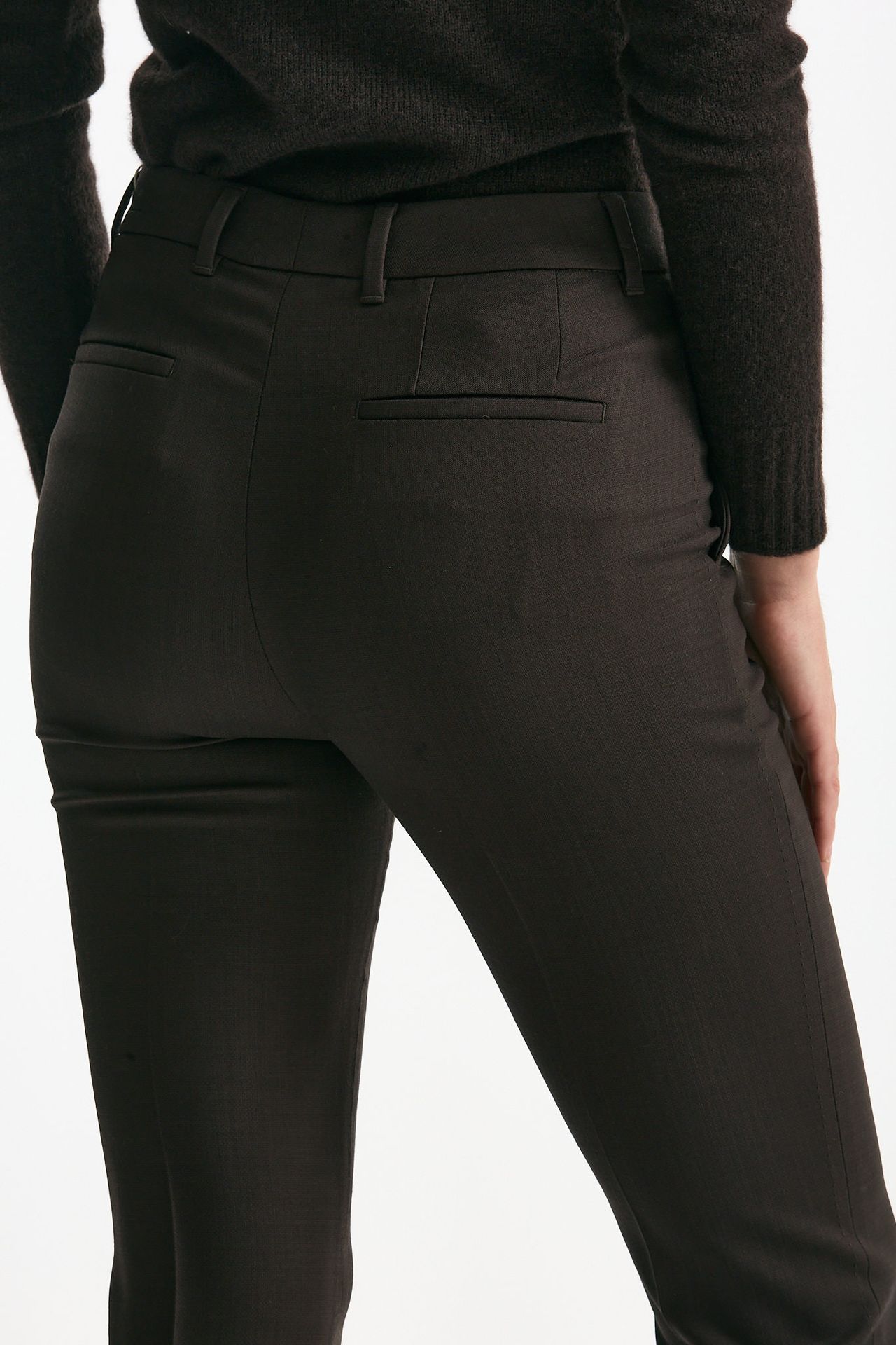 Pantalone KIMAMA slim testa di moro women Incotex - 7