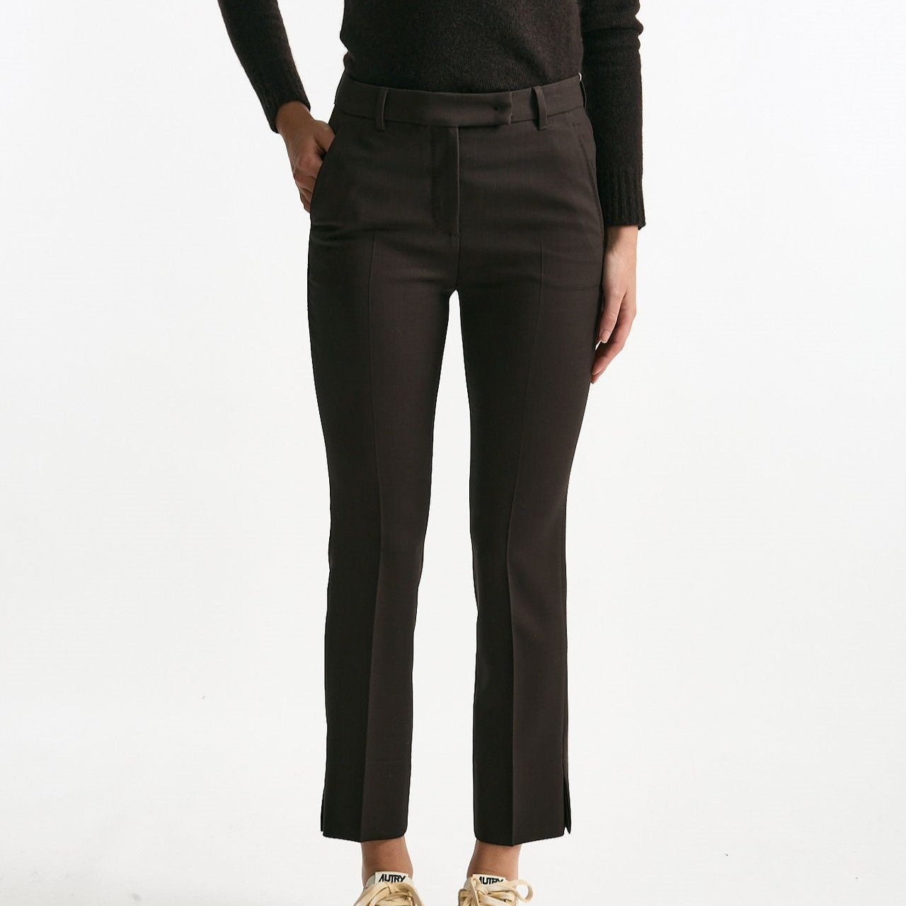 Pantalone KIMAMA slim testa di moro women Incotex - 8