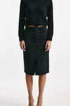 Gonna midi vita alta nero women Iro - 2