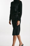 Gonna midi vita alta nero women Iro - 1