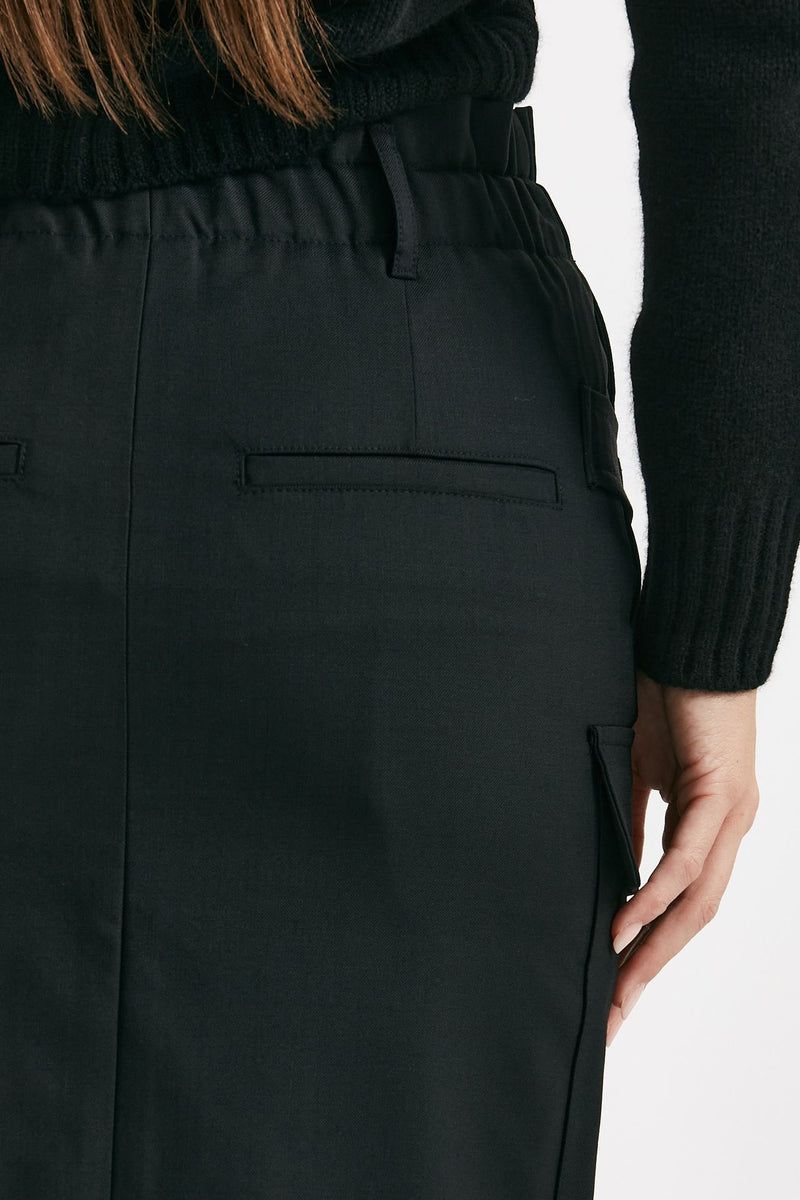 Gonna midi vita alta nero women Iro - 8
