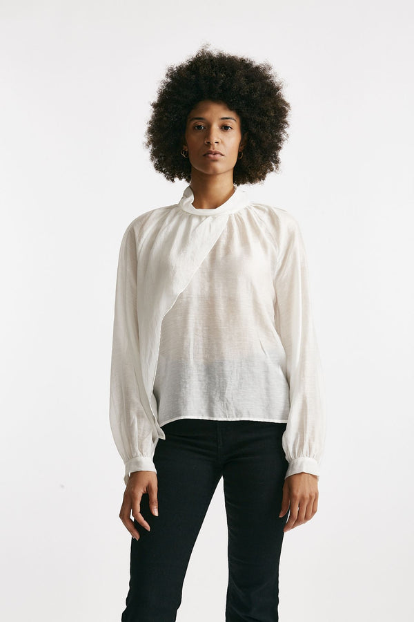 Camicia in viscosa bianco women Iro