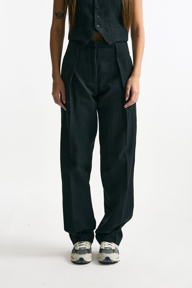 Pantalone pinces antracite women Iro - 1