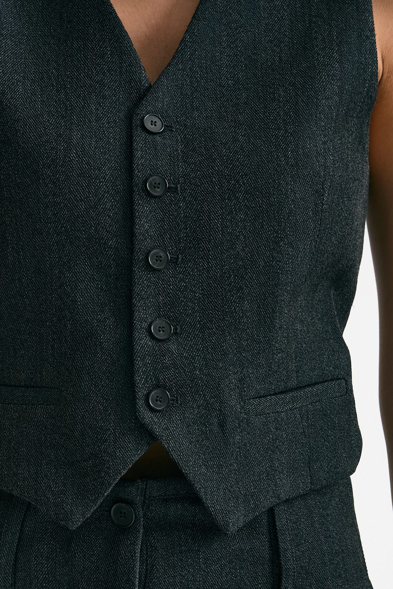 Gilet abbottonato antracite women Iro - 5