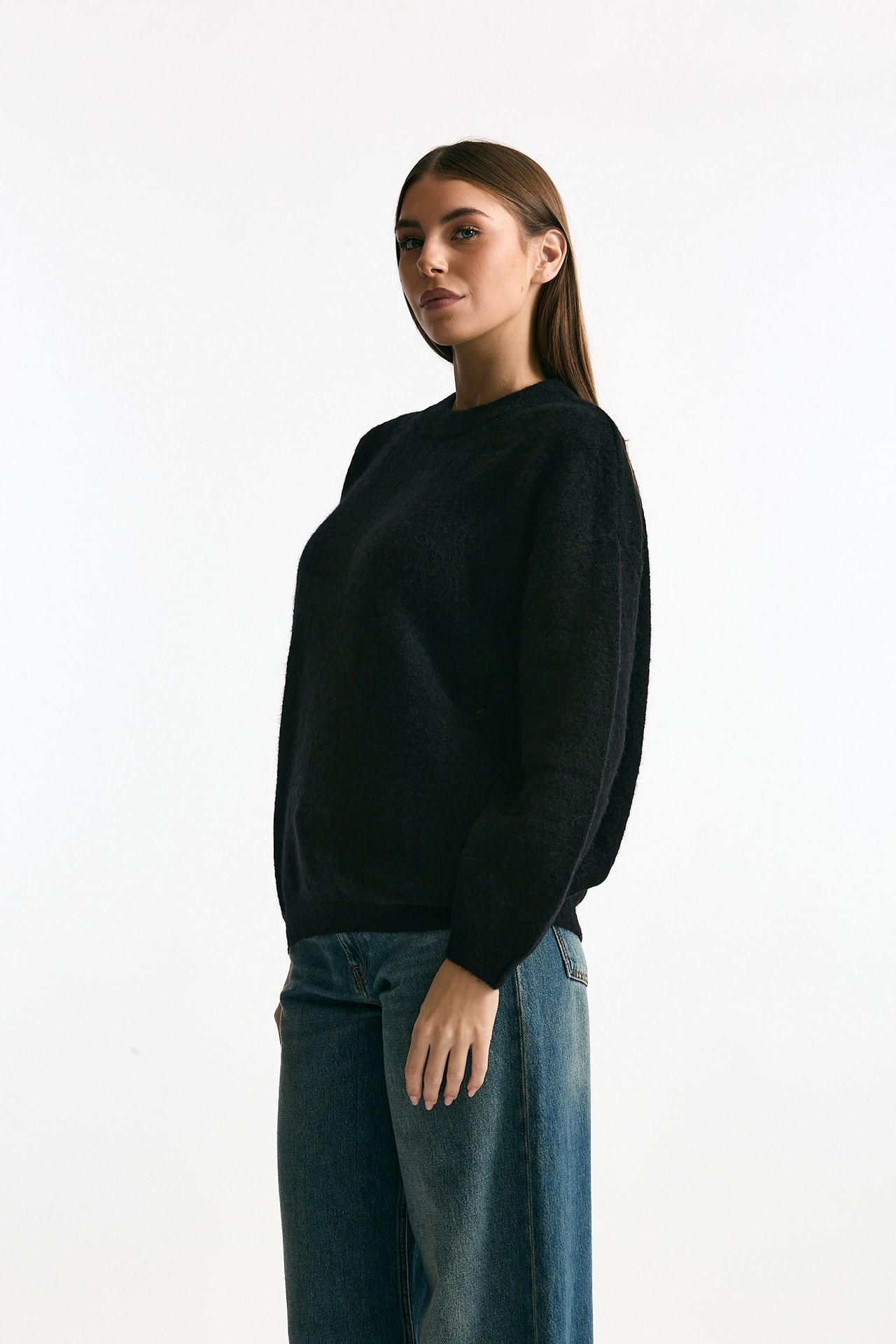 Maglia girocollo over nero women Iro - 4