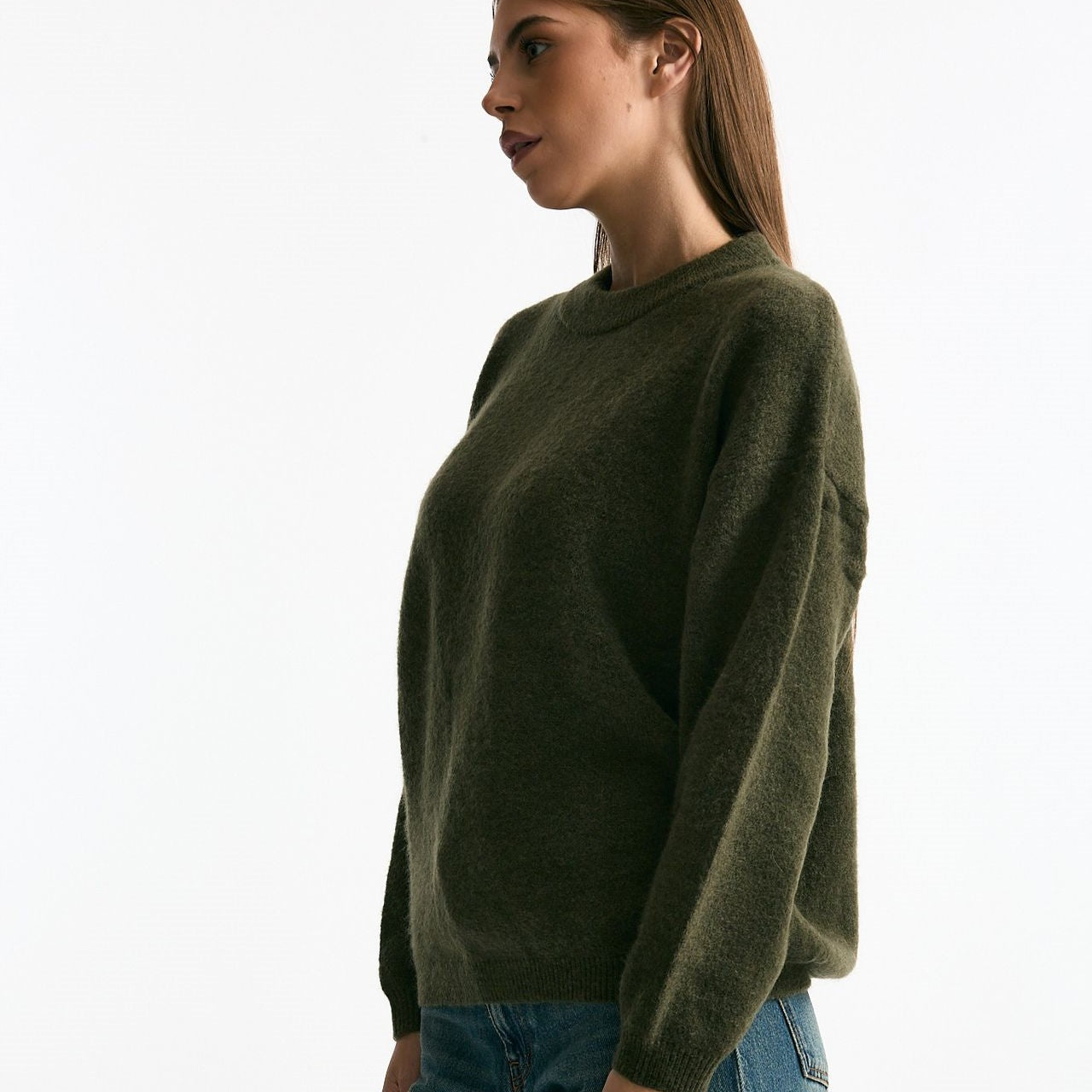 Maglia girocollo over verde oliva women Iro - 5