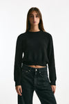 Maglia crop nero women Iro - 1