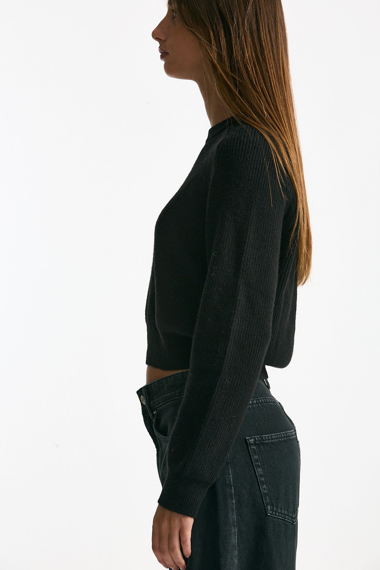 Maglia crop nero women Iro - 3