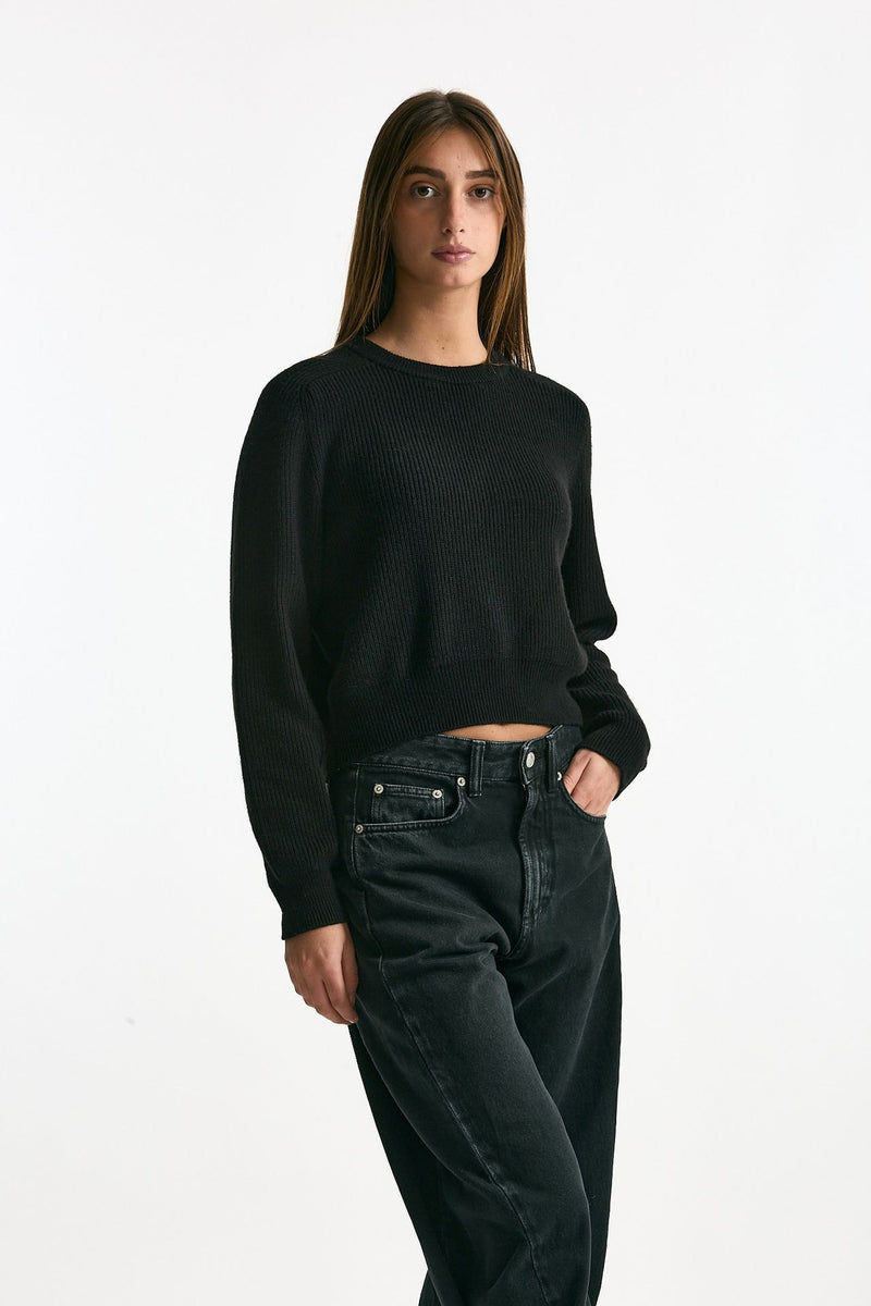 Maglia crop nero women Iro - 2