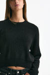 Maglia crop nero women Iro - 5