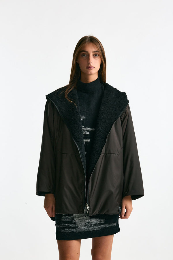 Giubbino impermeabile reversibile women Kimo no - rain