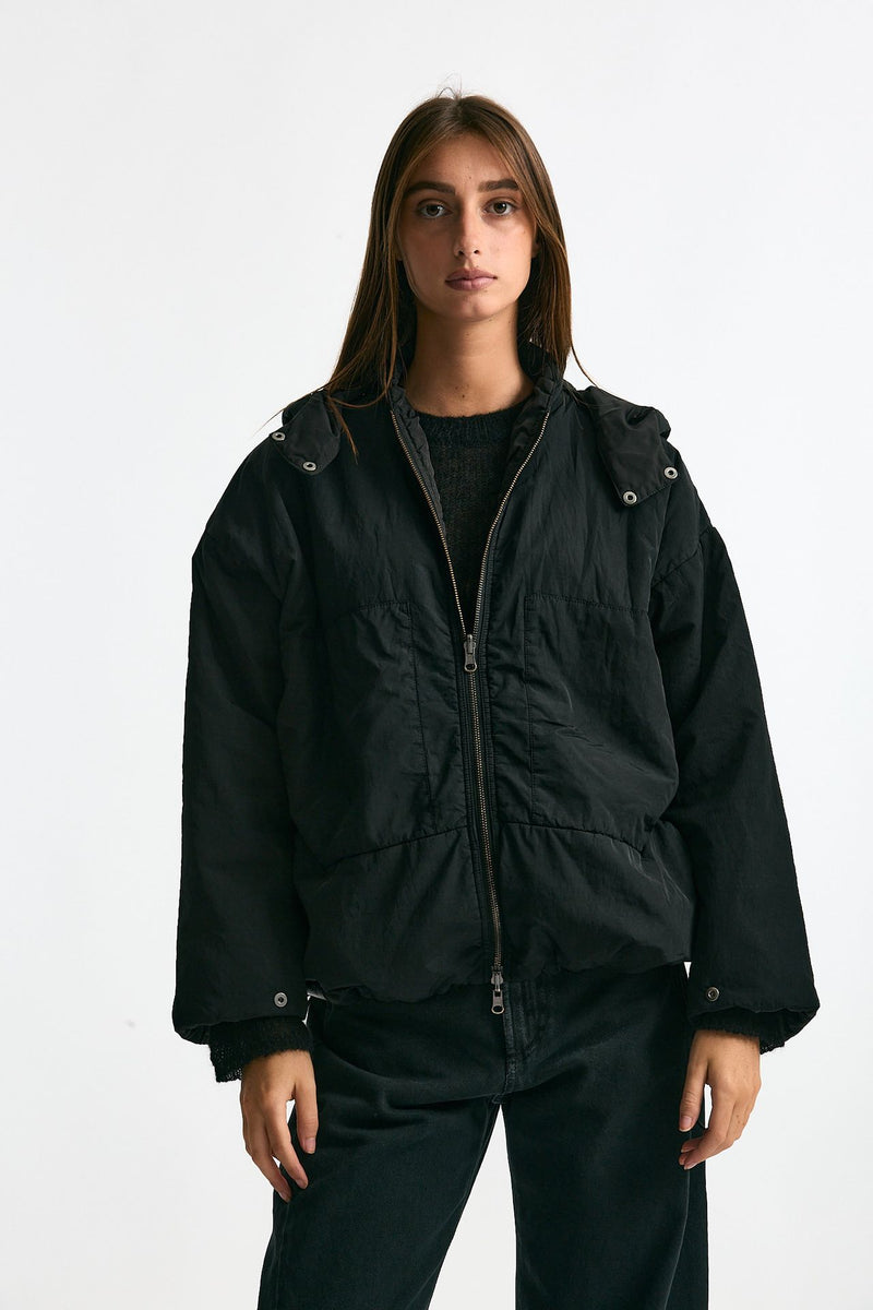 Giubbino over impermeabile nero women Kimo no - rain - 5