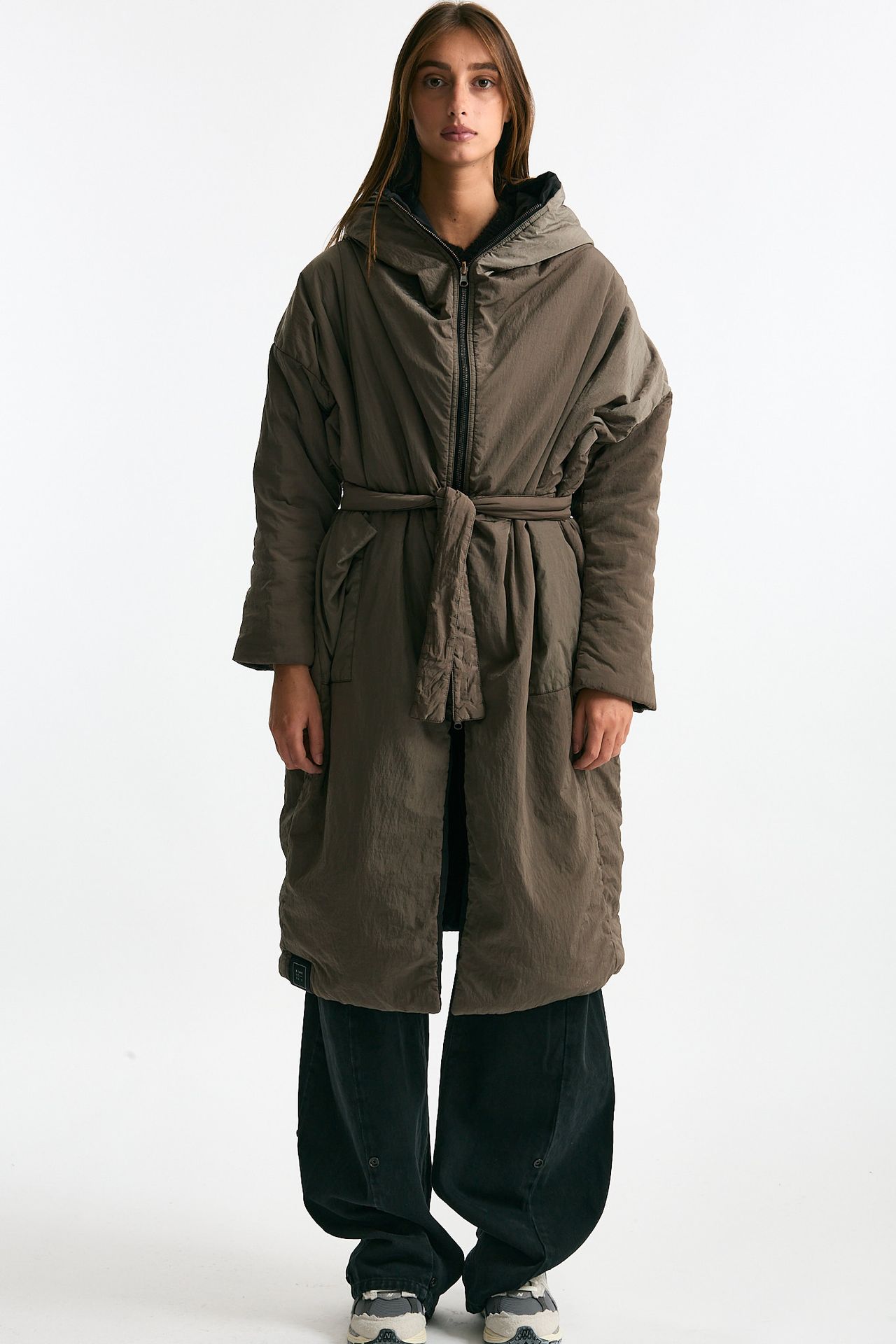 Giubbino lungo impermeabile reversibile women Kimo no - rain - 5