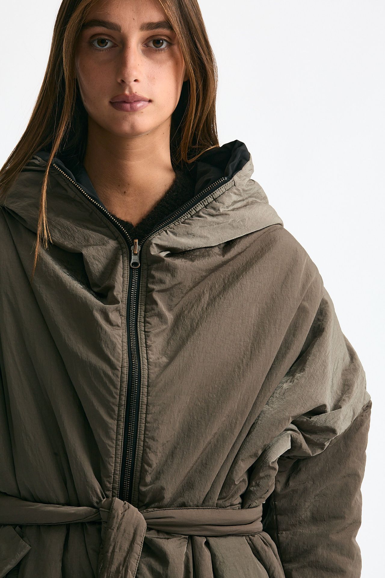 Giubbino lungo impermeabile reversibile women Kimo no - rain - 7