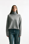 Dolcevita crop grigio women Laneus - 1