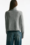 Dolcevita crop grigio women Laneus - 3